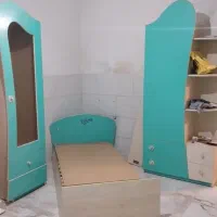 سرویس کودک کمد و تخت