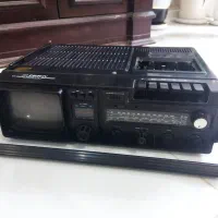 رادیو قدیمی تی وی دار