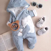 سرهمی کاپشنی نوزادی خارجی