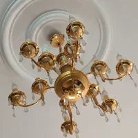 لوستر برنجی