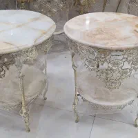 میز خاطره برنز دوطبقه