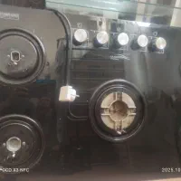 گاز صفحه ای شیشه ای سالم و درحدنو تمیز