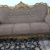 مبل 7 نفره سالم و بدون نشستگی|مبلمان خانگی و میز عسلی|جوانرود, |دیوار