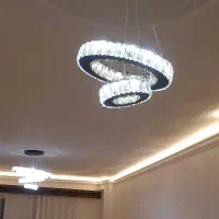 لوستر نور کریستال +|لوستر و چراغ آویز|رشت, معلم|دیوار