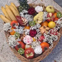 حکاکی هندوانه شب یلدا میوه آرایی یلدایی عروس|خدمات پذیرایی، مراسم|زنجان, |دیوار