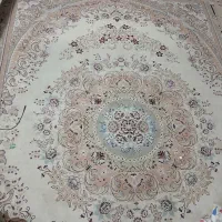 فرش ۱۲متری رنگ کرمی