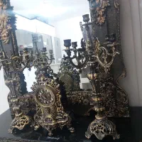 ایینه و شمعدان سلطنتی|بوفه، ویترین، کنسول|ملارد, |دیوار