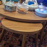 میز جلو مبلی با چهار تا تکی