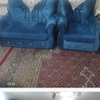 مبل هفت نفره|مبلمان خانگی و میز عسلی|شاهین‌شهر, شهرک گلدیس|دیوار