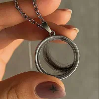 لاکت شیشه ای باکس مو شیشه خاطره