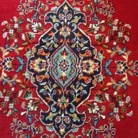 فرش کناره ویک جفت پشتی