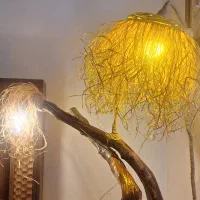 آباژور چوبی دست ساز|چراغ خواب و آباژور|شیراز, شهرک ایثار|دیوار