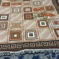 گلیم فرش 6 متری بدون پرز