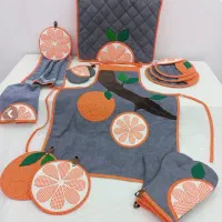 انواع هرگونه قبولی دوخت سرویس اشپزخانه و رومیزی