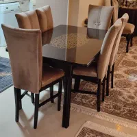 میز غذا خوری|میز و صندلی غذاخوری|اراک, |دیوار