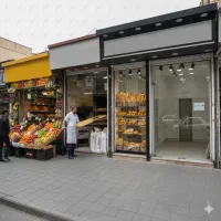 مغازه ۲۸متری با حریم ۳۵متری فرعی معالی آباد