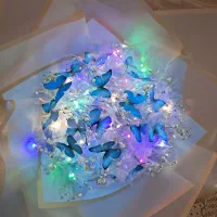 دسته گل پروانه ای|گل مصنوعی|اردبیل, |دیوار