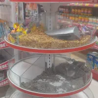 قفسه آجیل وشکلات