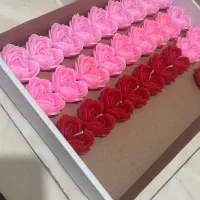 شمع گل قلبی