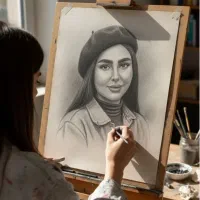 سفارش نقاشی چهره(کادو)