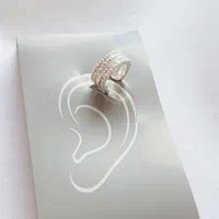 ایرکاف نقره نگینی مدل سفید کیوت و درخشان|بدلیجات|اصفهان, نقش جهان|دیوار