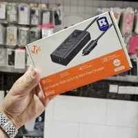 اینورتر خودرو تبدیل فندکی به 220 ولت و شارژر گوشی