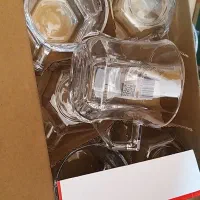 بلور خارجی انواع لیوان|ظروف سرو و پذیرایی|خرمشهر, |دیوار