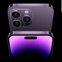 ایفون ۱۴ پرومکسzaa 256 باطری ۱۰۰ بدون بازشدگی