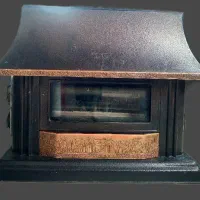 بخاری گازی طرح شومینه
