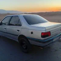 پژو 405 نقره ای