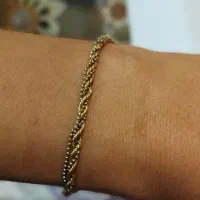 دستبند طلا دست دو