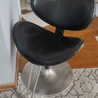 صندلی مشکی جک دار