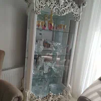 بوفه چوبی سفید