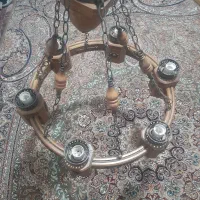 لوستر چوبی|لوستر و چراغ آویز|شهریار, شهرک بهاران (ویره)|دیوار