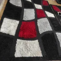 فرش وپشتی بدون مشکل در حد نو