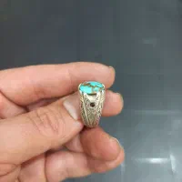 انگشتر نقره شجر تک درخت