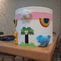 لوستر دیوار کوب کودک نمدی|لوستر و چراغ آویز|تهران, گیشا|دیوار