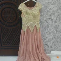 لباس مجلسی صورتی