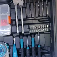 جعبه دریل و آچار کامل ماکیتا|ابزارآلات|سبزوار, کهنه آب|دیوار