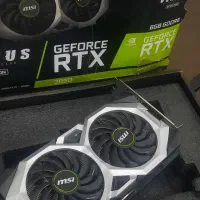 msi rtx 2060 در حد نو