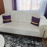 مبل مدل صدفی ۷نفره|مبلمان خانگی و میز عسلی|رودسر, |دیوار