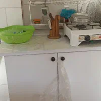 کابینت لترون ضد اب با شیر و سینک و ابچکان ۳ متر نو