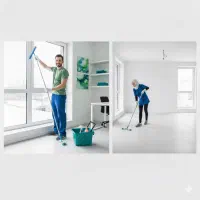 سپید پرتو اعزام نیروی خدماتی خانم و آقا جهت نظافت