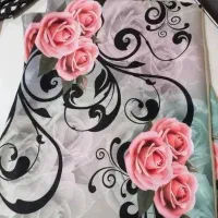 رو بالشی سه بعدی.پتوهای دونفره شب نماو مسافرتی|رختخواب، بالش، پتو|رستم, |دیوار