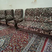 مبل 7نفره کارکرده با میز جلو مبلی7میلیون تومن