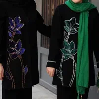 مانتو مجلسی وعبایی ومانتو مخمل سوزنی دوزی|لباس|مشهد, الهیه|دیوار