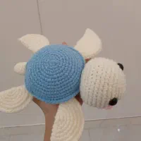 عروسک دستبافت لاک پشت