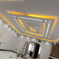 اجرای تخصصی کناف کاغذ دیواری تی وی وال رابیس کاری|خدمات پیشه و مهارت|نظرآباد, شهرک سید جمال الدین|دیوار