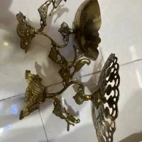 شیرینی خوری با شکلات خوری برنجی