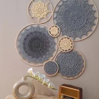 دیوار کوب یا ماندالا های جذاب وخاص